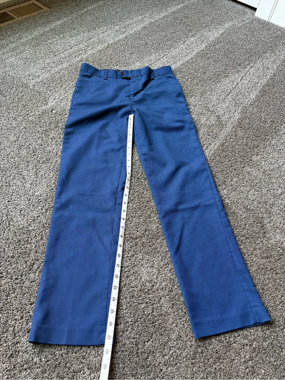 Isaac Mizrahi Boys/Teens Blue Dress Pants